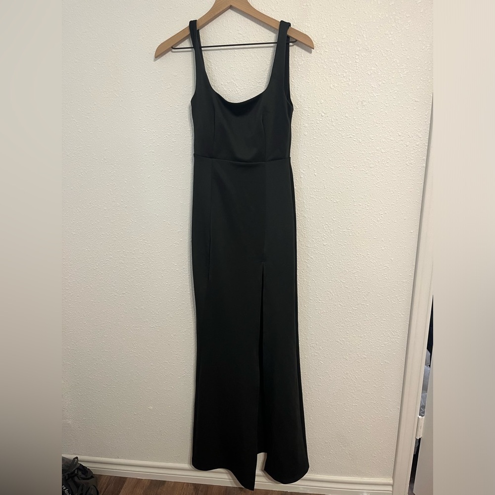 Showpo long black dress